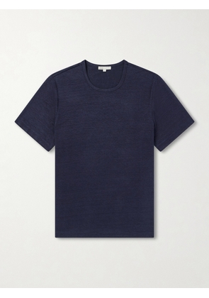 Onia - Linen-Blend T-Shirt - Men - Blue - XS