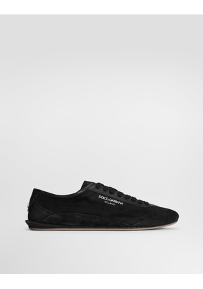 Dolce & Gabbana Calfskin Gimondi Plus - Man Lace-ups Black 45