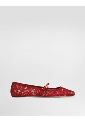 Dolce & Gabbana Ballerina - Woman Flat Shoes Multi-colored 40