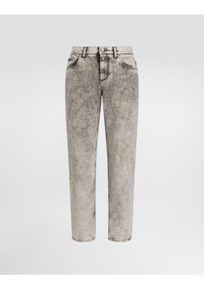 Dolce & Gabbana Denim Trousers - Man Denim Multi-colored 60