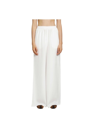 Relax-fit Silk Trousers
