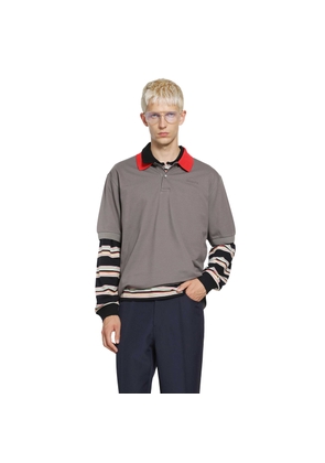 Polo Shirt With Contrast Trims