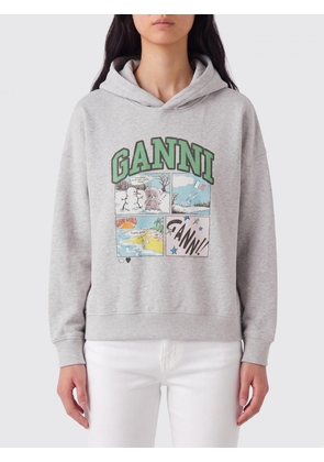 GANNI Sweatshirt Woman color Grey