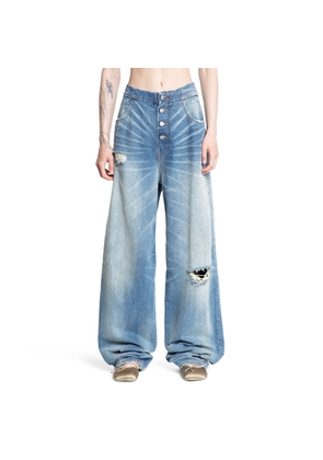 MM6 MAISON MARGIELA WOMAN BLUE JEANS