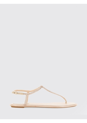 RENE CAOVILLA Heeled Sandal Woman color Nude