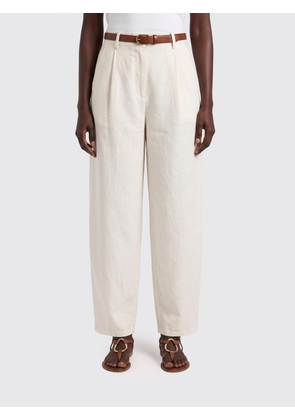 ALYSI Pants Woman color White