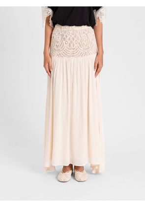 TWINSET U & B Skirt Woman color Cream