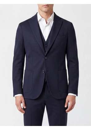 CIRCOLO 1901 Formal Single-Breasted Stretch Cotton Blazer with Two Buttons