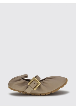 BALMAIN Ballet Flat Woman color Sand