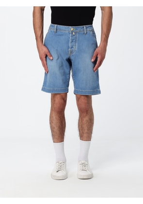 JACOB COHEN Shorts Men color Gnawed Blue