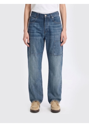 WALES BONNER Jeans Woman color Blue
