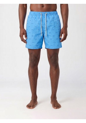 MC2 SAINT BARTH Graphic Print Swim Shorts with Drawstring Waist