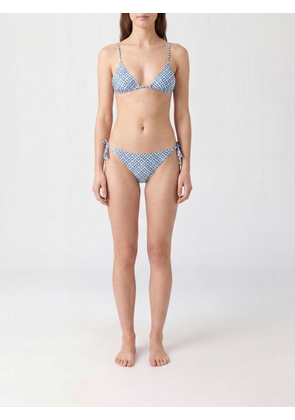 MAX MARA Triangle Bikini with a Geometric Print and Tie Fastenings