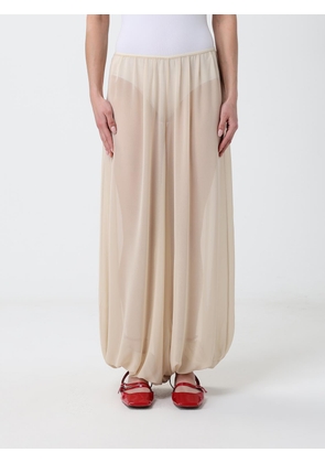 THE FRANKIE SHOP Crêpe Palazzo Trousers with Elasticated Waist
