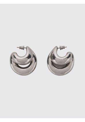 PANCONESI Blow Up Rounded Chrome-Plated Brass Dangle Earrings