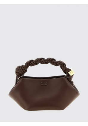 GANNI Tote Bag Woman color Brown