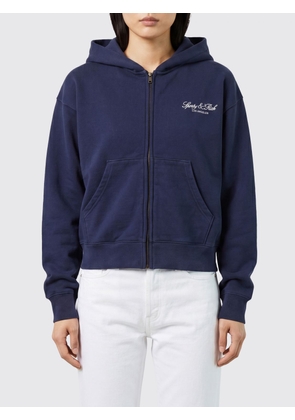 SPORTY & RICH Sweatshirt Woman color Blue