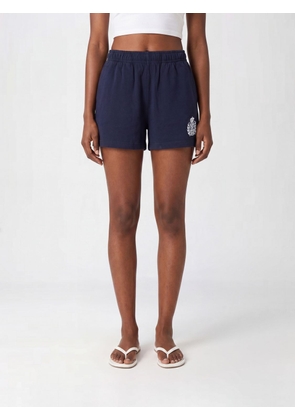 SPORTY & RICH Shorts Woman color Blue