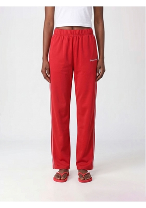SPORTY & RICH Pants Woman color Red