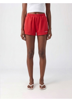SPORTY & RICH Shorts Woman color Red