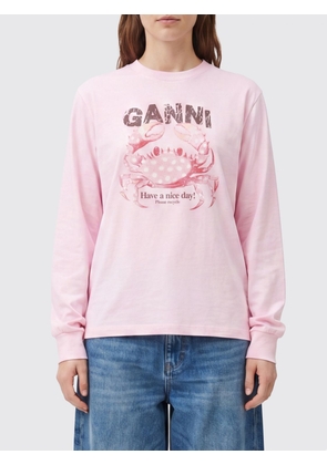 GANNI Sweatshirt Woman color White