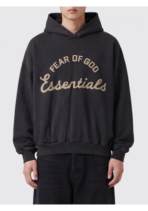 FEAR OF GOD Cotton Hoodie with Contrast Logo and Dropped Shoulders