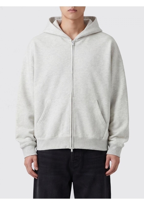FEAR OF GOD Relaxed Fit Zip-Up Cotton-Blend Hoodie with Dropped Shoulders