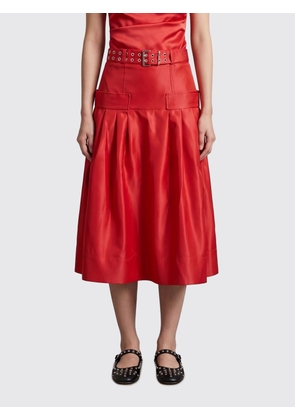 GANNI Skirt Woman color Red