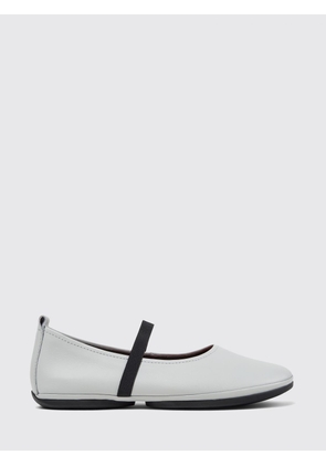 CAMPER Right Nina Calfskin Mary Janes with Elasticated Inserts and Round Toe