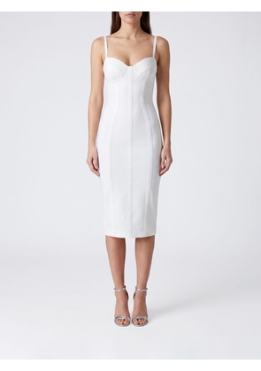 ELISABETTA FRANCHI Dress Woman color White