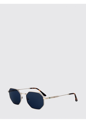 LACOSTE Metal Aviator Sunglasses with Monogram and Adjustable Nose Pads