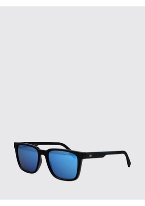 LACOSTE Aviator Acetate Sunglasses with Amber Lenses and Monogram Logo