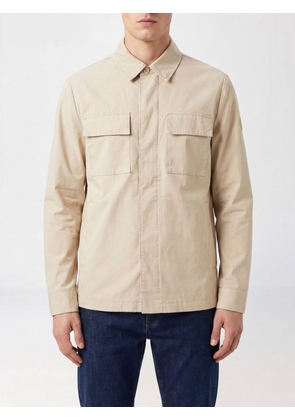 PEOPLE OF SHIBUYA Cotton Blend Shirt Jacket with Patch Pockets
