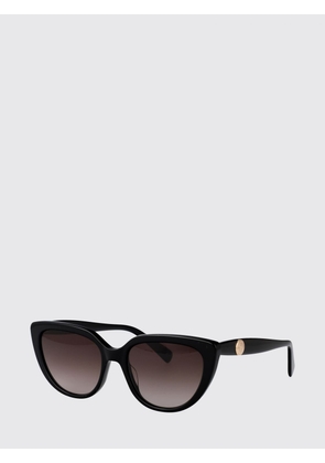 LONGCHAMP Black Acetate Cat-Eye Sunglasses with Gradient Lenses