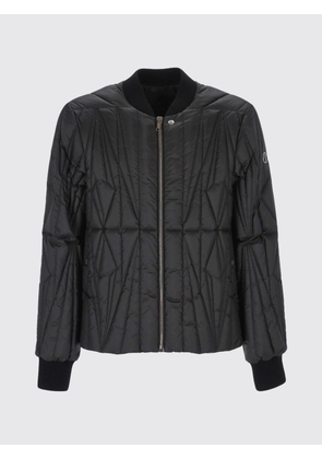 RICK OWENS + MONCLER Rick Owens x Moncler Collaboration Quilted Puffer Jacket with Bomber Collar