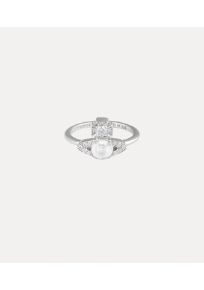 Vivienne Westwood Ondina Ring Silver Silver / Cubic Zirconia Unisex