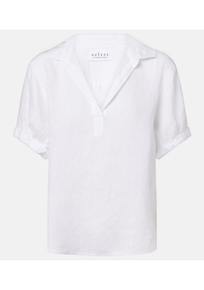 Velvet Vivica linen top