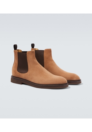 Brunello Cucinelli Suede Chelsea boots