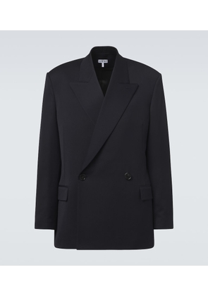 Loewe Double-breasted wool blazer