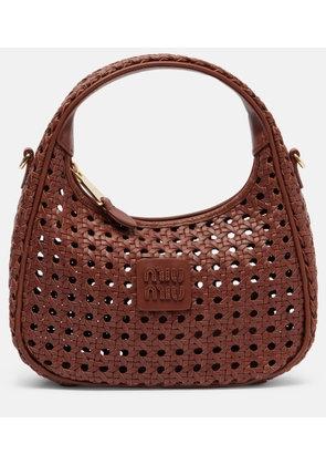 Miu Miu Wander leather top-handle bag