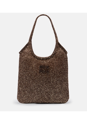 Miu Miu Ivy sequined mesh shopper