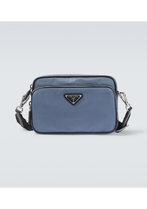 Prada Re-Nylon leather-trimmed shoulder bag