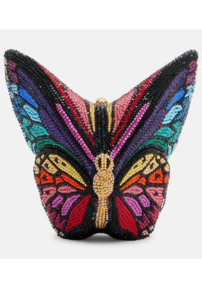 Judith Leiber Couture Butterfly Small embellished clutch