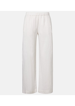 Velvet Stephanie linen straight pants