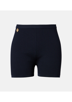 Saint Laurent Knitted biker shorts