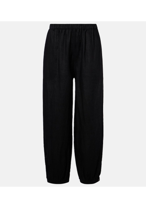 Velvet Camber linen balloon pants