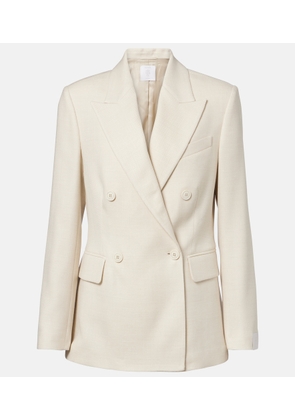 Eleventy Wool, silk and linen-blend blazer