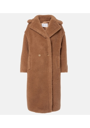 Max Mara Wool and silk teddy coat