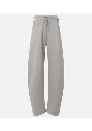 The Attico Cotton jersey sweatpants