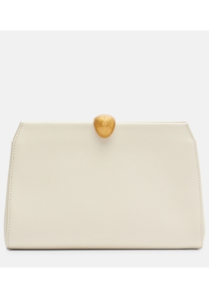 Nour Hammour Lou leather clutch